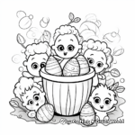 Easter Candy Coloring Pages for Sweet Treat Lovers 4