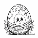 Easter Egg Decorating Coloring Pages 4