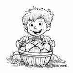 Easter Eggs in Basket: Coloring Pages for All Ages 1