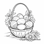 Easter Eggs in Basket: Coloring Pages for All Ages 2