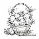 Easter Eggs in Basket: Coloring Pages for All Ages 3