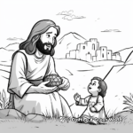 Easter Story: Jesus Last Moments Coloring Pages 3