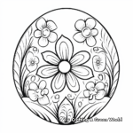Easter Themed Mandala Coloring Pages for Adults 2