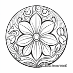 Easter Themed Mandala Coloring Pages for Adults 4