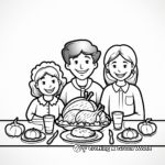 Easy Kid-Friendly Thanksgiving Sign Coloring Pages 3