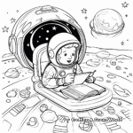 Educational 2023 Space Exploration Coloring Pages 2