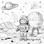 Educational 2023 Space Exploration Coloring Pages 3