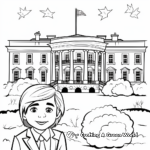 Educational Presidents' Day February Coloring Pages 1