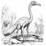 Educational Quetzalcoatlus Coloring Pages for Learning 1
