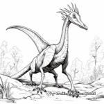 Educational Quetzalcoatlus Coloring Pages for Learning 2