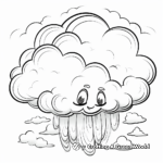 Educational Stratus Cloud Coloring Pages 3
