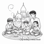 Eid Ul Fitr: End of Ramadan Coloring Pages 3