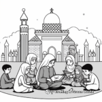Eid Ul Fitr: End of Ramadan Coloring Pages 4
