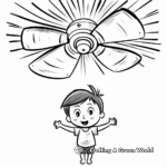 Electric Ceiling Fan Coloring Pages 4
