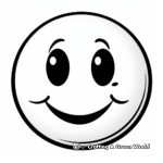 Emoji-Inspired Smiley Face Coloring Sheets 2