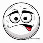 Emotions Series: Angry Red Smiley Face Coloring Pages 1