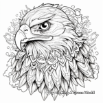Enchanting Eagle Spirit Animal Coloring Pages 2