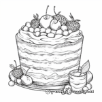 Enchanting Trifle Coloring Pages 1