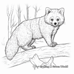 Endangered Red Panda Coloring Pages 3