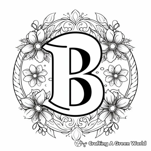 Letter B Coloring Pages - Free &amp; Printable!