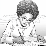 Engaging Maya Angelou Poems Coloring Pages 3