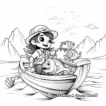 Engaging Safe Fishing Practices Coloring Pages 2