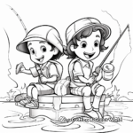 Engaging Safe Fishing Practices Coloring Pages 3
