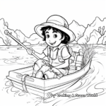 Engaging Safe Fishing Practices Coloring Pages 4