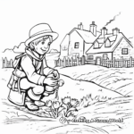 Engaging St. David's Day Coloring Pages 1