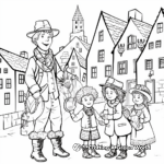 Engaging St. David's Day Coloring Pages 2