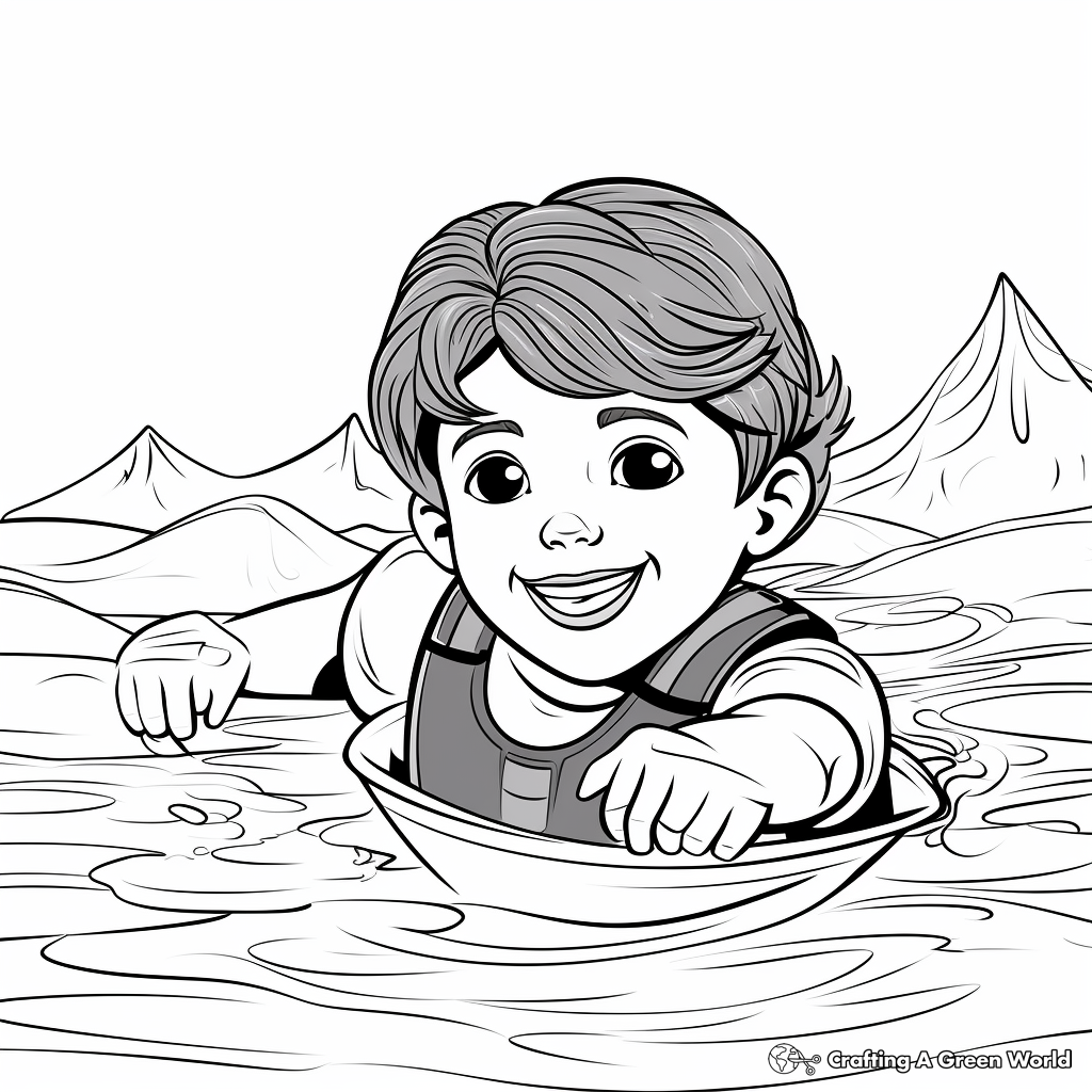 Entrancing Ice Safety Coloring Pages 1