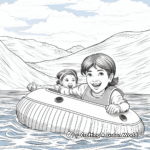 Entrancing Ice Safety Coloring Pages 2