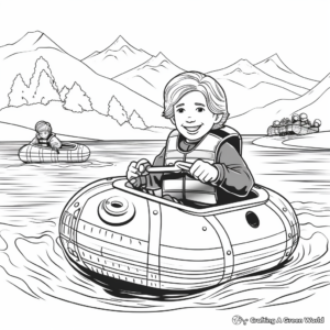 Entrancing Ice Safety Coloring Pages 3