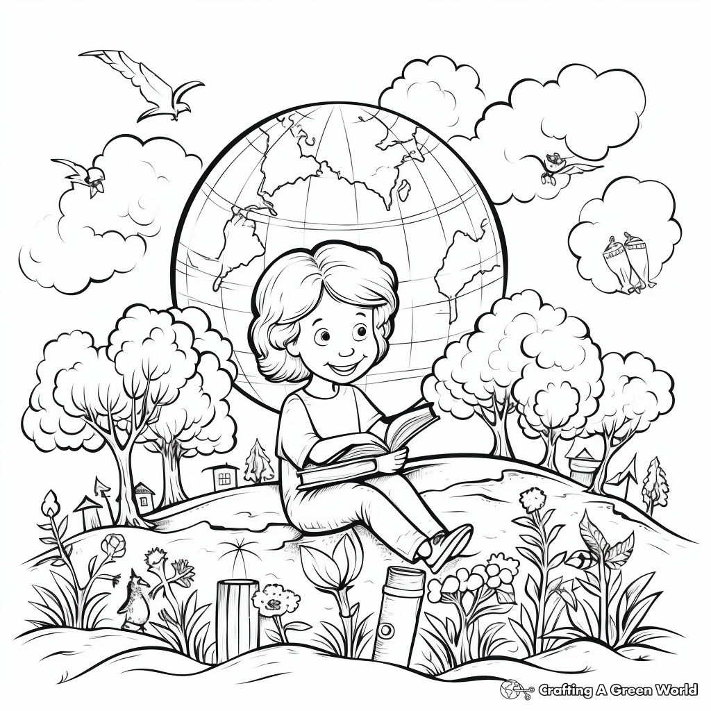 Environment Coloring Pages Environmental Print Printable Kids Environment Coloring Pages Environmental Print Printable Kids