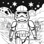 Exciting Star Wars Day Coloring Pages 1