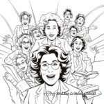 Exciting Women's History Month Coloring Pages 2