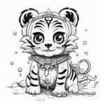 Exclusive Zodiac Tiger Chinese Calendar Coloring Pages 3
