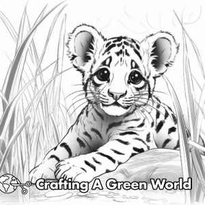 Clouded Leopard Coloring Pages - Free &amp; Printable!