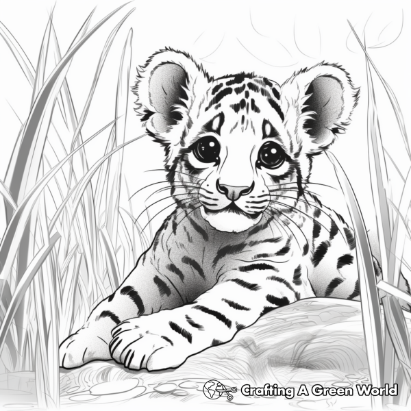 Clouded Leopard Coloring Pages - Free &amp; Printable!