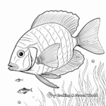 Exotic Fish Species Coloring Pages 3