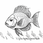 Exotic Fish Species Coloring Pages 4