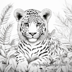 Exotic Jungle Animal Coloring Pages 2
