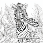 Exotic Jungle Animal Coloring Pages 4