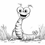 Exotic Malaysian Earthworm Coloring Pages 4