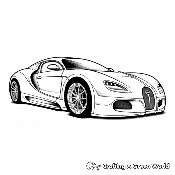 Cool Car Coloring Pages - Free & Printable!