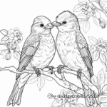 Exotic Tropical Rainforest Bird Coloring Pages 2