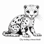 Exotic Types of Leopard Gecko Coloring Pages 2