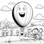 Experience Field Day Festivities with Bright Balloon Coloring Pages 1