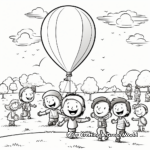Experience Field Day Festivities with Bright Balloon Coloring Pages 3