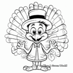 Express Gratitude with Thankful Turkey Coloring Pages 2